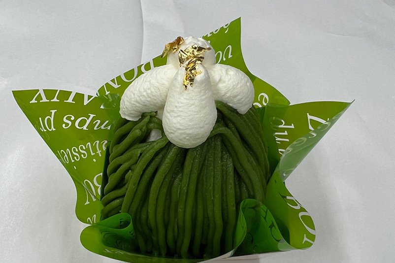 抹茶栗モンブラン